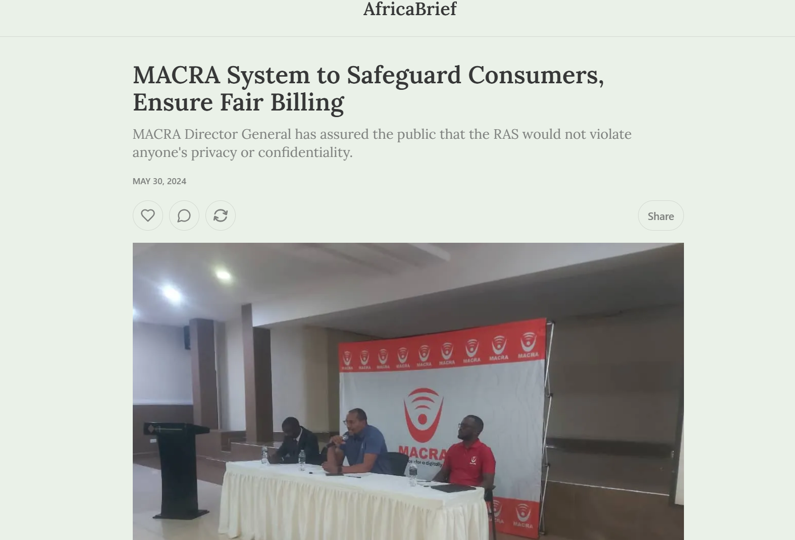 MACRA highlights privacy in SNYPE platform