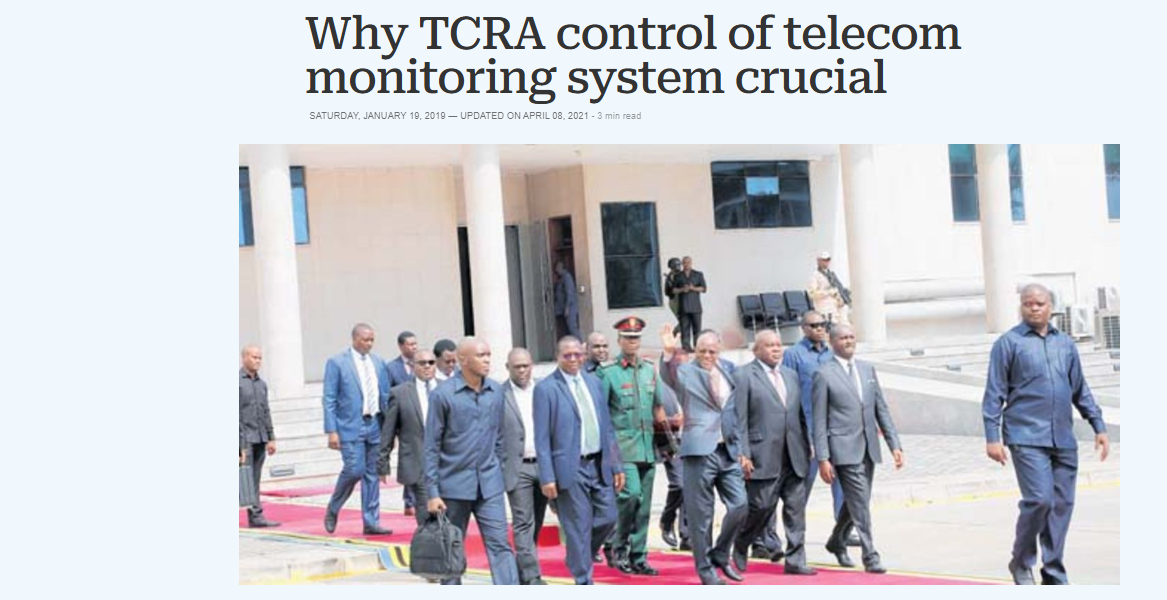 TCRA highlights importance of telecom monitoring